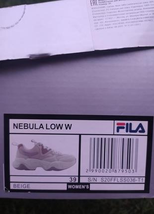 Кроссовки fila nebula 39р. оригинал6 фото