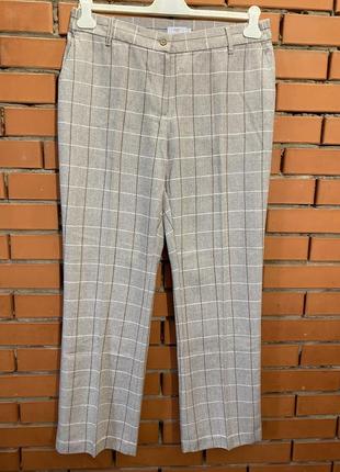 Брюки в клетку cotton traders 52 р.