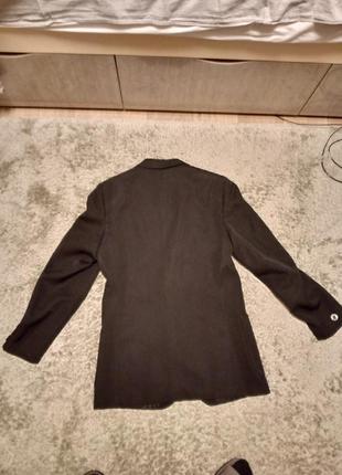 Новий чорний  приталений піджак trevira new mens black jacket womens4 фото