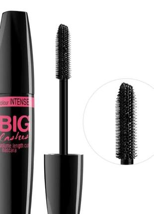 Туш для вій big lashes colour intense силиконова щіточка