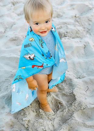 Пеленка обычная и непромокаемая, 100% хлопок