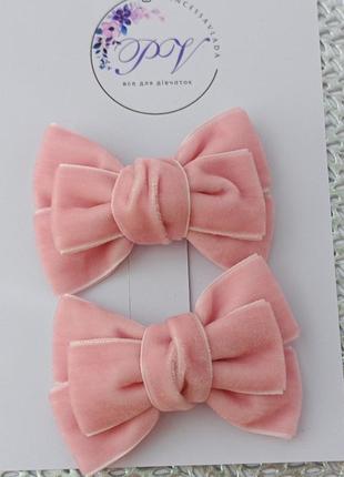 Бархатные бантики