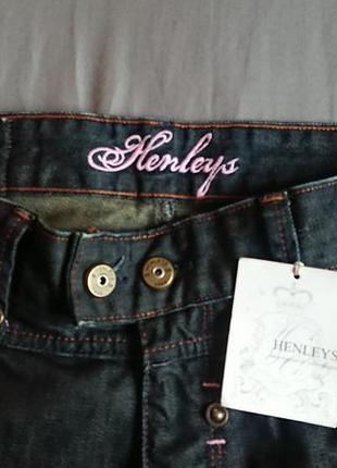Брендові фірмові англійські жіночі демісезонні зимові джинси henleys,оригінал,нові з бірками,розмір 28r.3 фото
