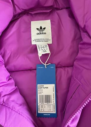 Женская демисезонная курточка adidas original6 фото