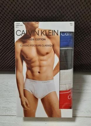 Труси чоловічі Calvin klein. 4 штуки. оригінал. розміри м, l