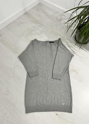 Плаття - светр mohito з замком та глибоким вирізом9 фото