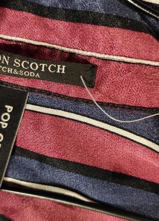 Длинная рубашка, халат, туника в полоску от бренда scotch&soda8 фото