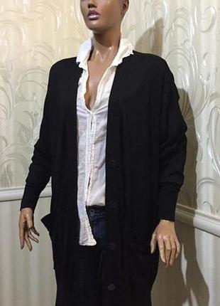 Довгий кардиган, zara, розмір s