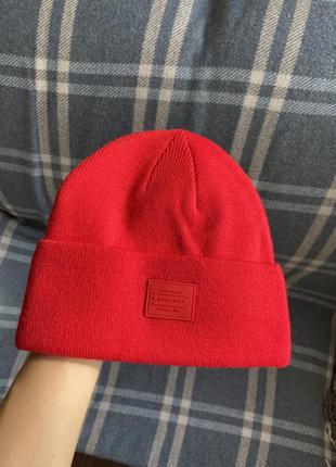Шапка h&amp;m красная