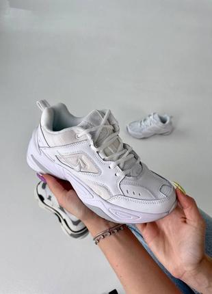 Белые кроссовки nike m2k tekno1 фото