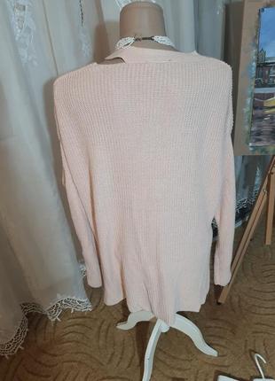 Оверсайз свитер красивого фасона8 фото