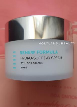 Розпив! renew formula hydro soft day cream holy land денний крем ренью формула hl холіленд з азелаїновою кислотою