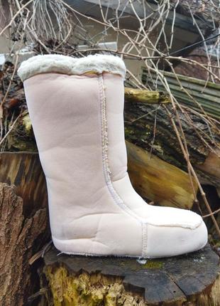 25 см - зимние сапоги резиновые утеплённые со съёмным вкладышем