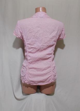 Блуза розовая слим 'tom tailor' 42-44р3 фото
