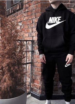 Теплий флісовий костюм nike
