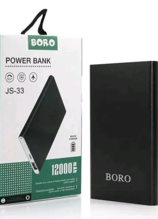 Power bank 12000mah (3000mah) boro js-332 фото