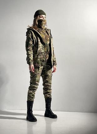 🔥 костюм 'terra hot' зелений піксель жіночий 🔥
       🔵 бафф та рукавички хакі у подарунок🔵