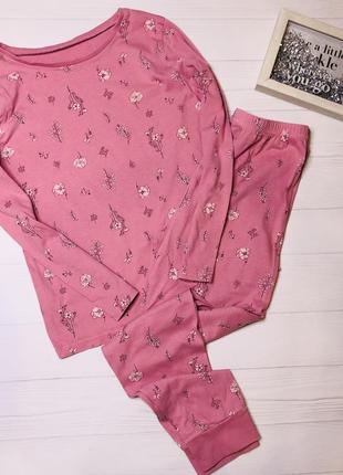 George розовая пижама с цветами1 фото