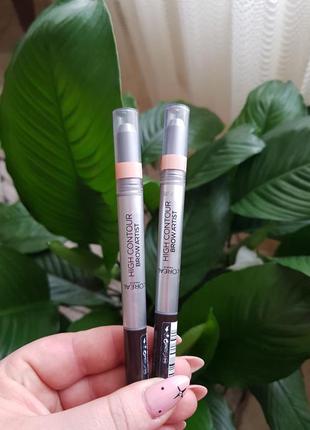 Карандаш для бровей двойной лореаль l’oreal paris brow artist high contour1 фото