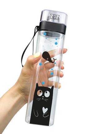 Пляшка для води ziz кіт