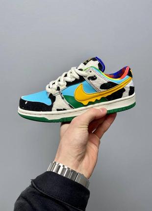 Кросівки sb dunk low x ben & jerry’s кроссовки5 фото