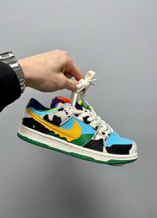 Кросівки sb dunk low x ben & jerry’s кроссовки9 фото