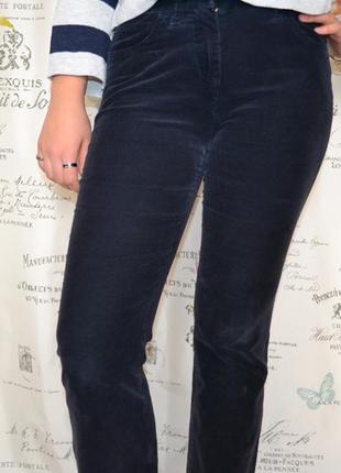 Вельветовые синие джинсы от m&amp;s