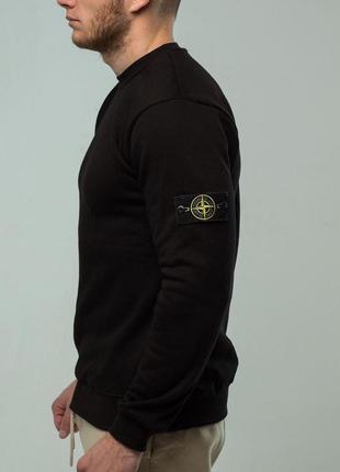 Світшот stone island чорний/червоний/білий гарний, якісний xs, s, m, l, xl, 2xl3 фото