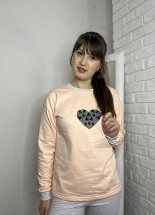 Утеплена підліткова піжама / домашній костюм для дівчат💕