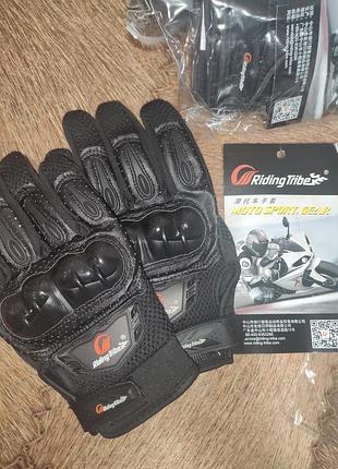 Универсальные moto перчатки, текстиль, ridingtribe dl - mcs47, подходят для телефона