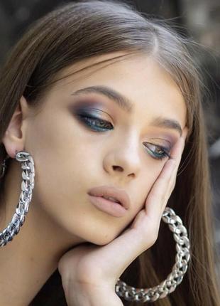 Серьги кольца сережки