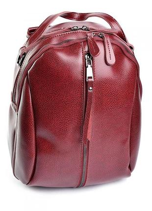 Жіночий шкіряний рюкзак портфель жіночий шкіряний сумка шкіряна