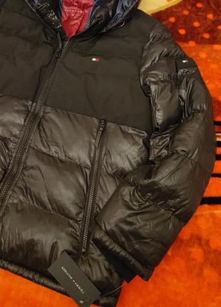 💯❄️💨 оригінал. тепла зимова куртка tommy hilfiger.6 фото