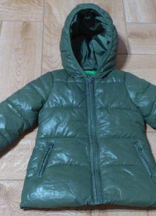 Курточка куртка united colors of benetton для дівчинки 2 рочки (90 см)1 фото