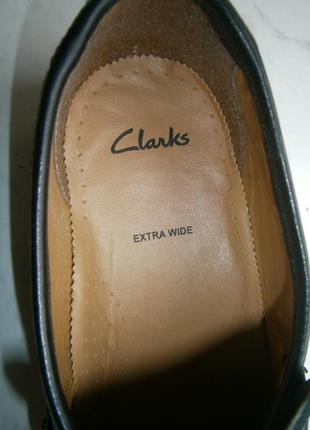 Туфлі clarks 15770 20350015 оригінал натуральна шкіра9 фото