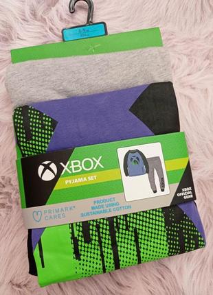 Котоновая пижама на мальчика бренда primark серии xbox