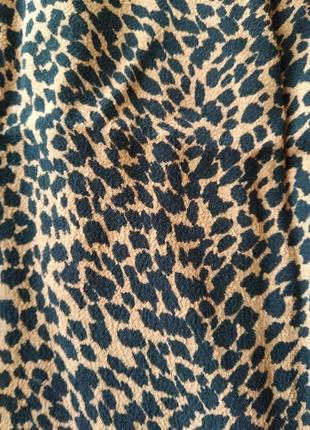 Женская рубашка блуза в леопардовый принт от bershka  размер 287 фото