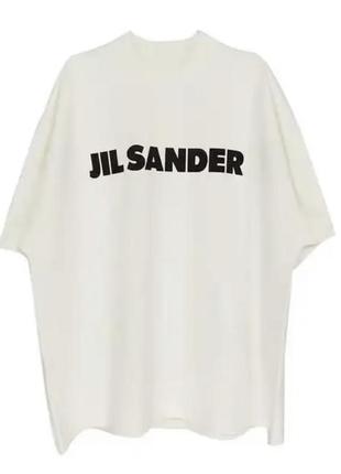 Футболка jil sander🤍1 фото