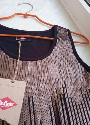 Lee cooper топ с пайетками3 фото