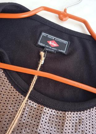 Lee cooper топ с пайетками9 фото