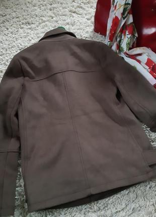 Стильная    куртка /пальто косуха ,zebra,  p. s9 фото
