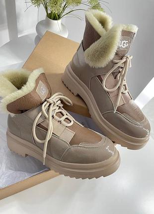 Ботинки мех