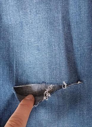 Шикарные трендовые джинсы скинны р.38/404 фото