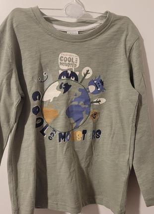 Дитяча футболка лонгслив з довгим рукавом
розмір 116,