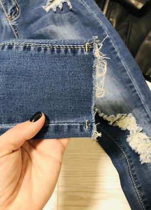 💙женские джинсы с высокой посадкой shein4 фото