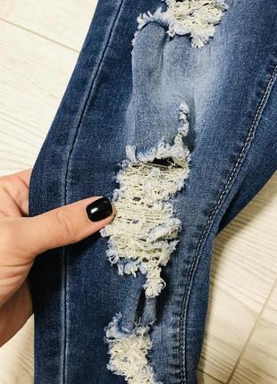 💙женские джинсы с высокой посадкой shein3 фото