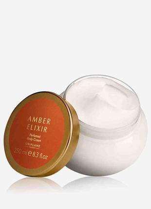 Парфюмированный крем для тела amber elixir [ембе иликсе]1 фото