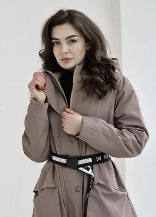 Женский демисезонный плащ