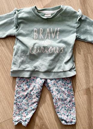 Комплект свитшот и лосины