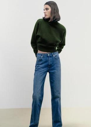 Прямые джинсы 36 размер zara